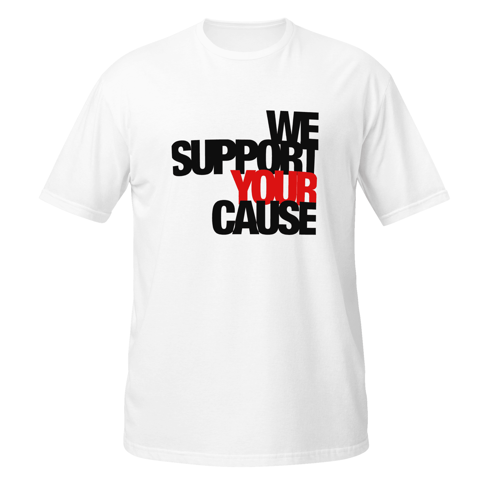 The Solidari Tee in white — front